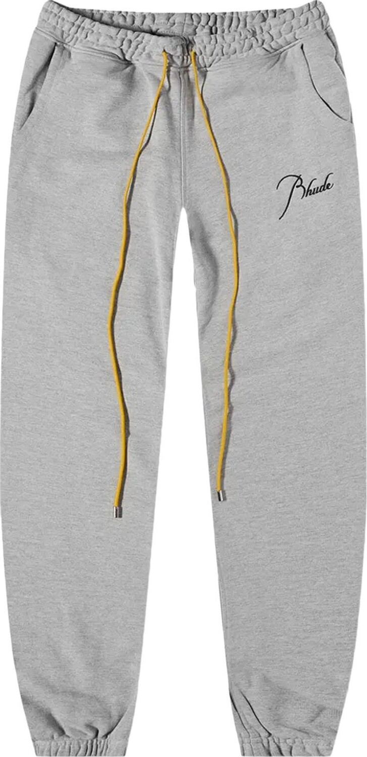 

Спортивные брюки Rhude Terry Sweatpant 'Heather Grey', серый