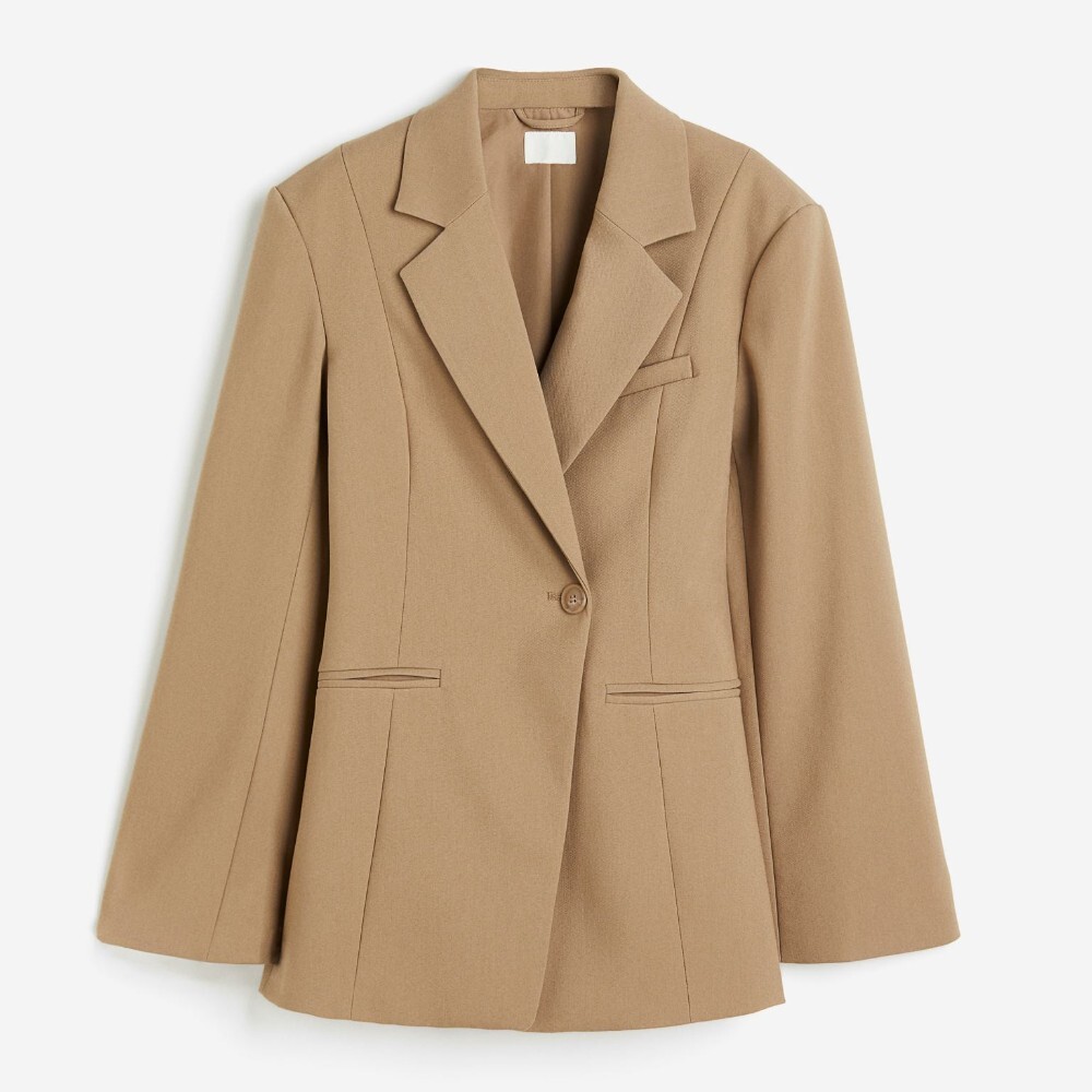 

Пиджак H&M Double-breasted, бежевый