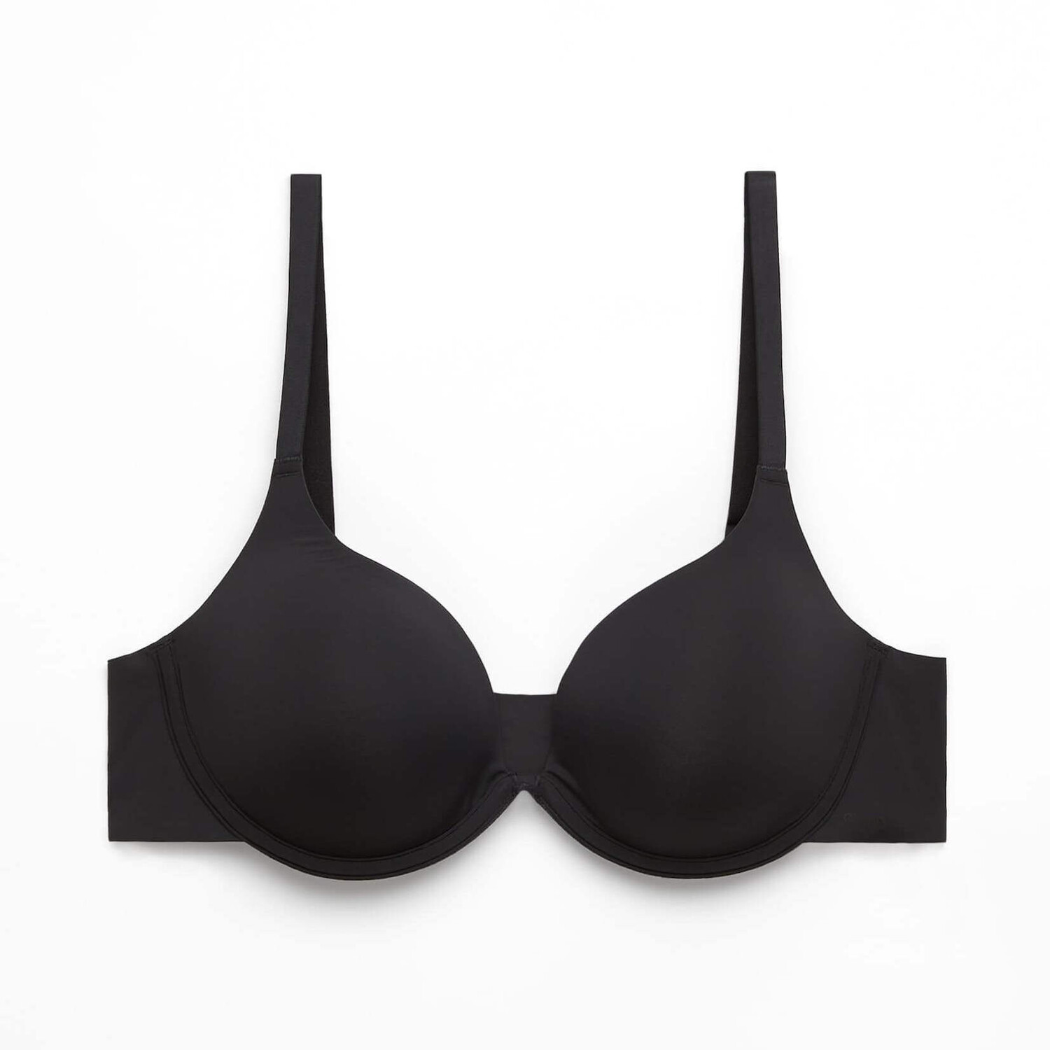 

Бюстгальтер Oysho Continuous-Underwire Polyamide Classic, черный