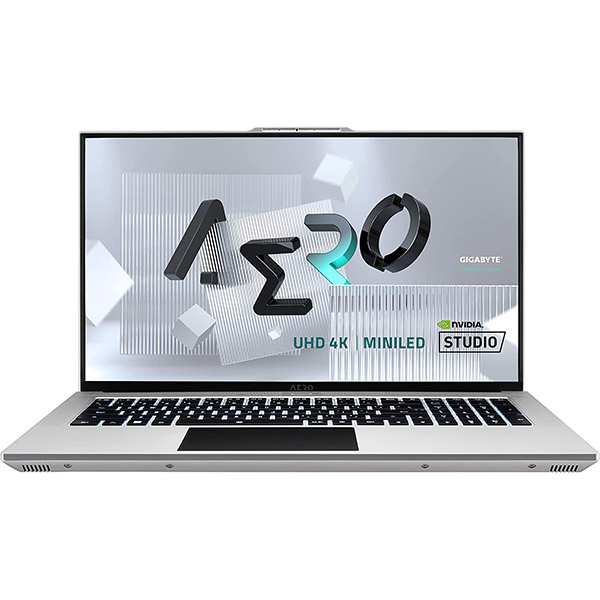 Ноутбук GIGABYTE AERO 17 YE5, 32 Гб/2 Тб, серебристый ноутбук gigabyte aero 14 oled silver bmf 72kzbb4sd