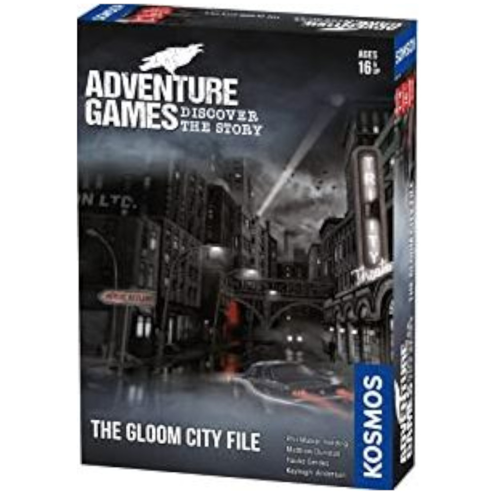 Настольная игра приключенческие игры файл мрачного города Thames & Kosmos  Adventure Games: The Gloom City File – заказать из-за границы с доставкой в  «CDEK.Shopping»