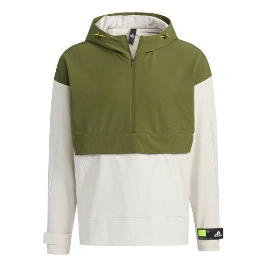 

Куртка Adidas Th Woven Anorak Green/White, Зеленый/Белый