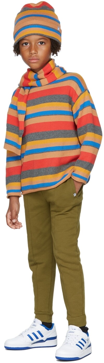 

Детские брюки цвета хаки Jogger Lounge Repose AMS