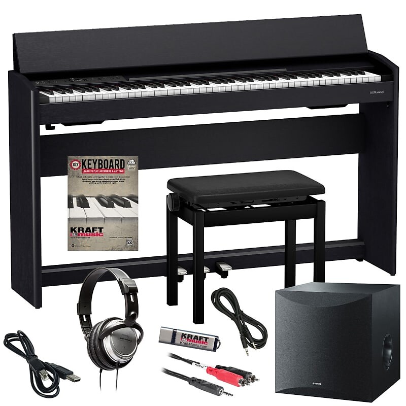 

Цифровое пианино Roland F701 - Contemporary Black COMPLETE HOME BUNDLE PLUS F701 Contemporary Black