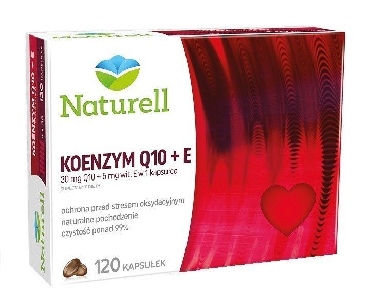 Naturell Koenzym Q10 + Wit.E подготовка волос, кожи и ногтей, 120 шт. подготовка волос кожи и ногтей phyto phytophanere 120 шт