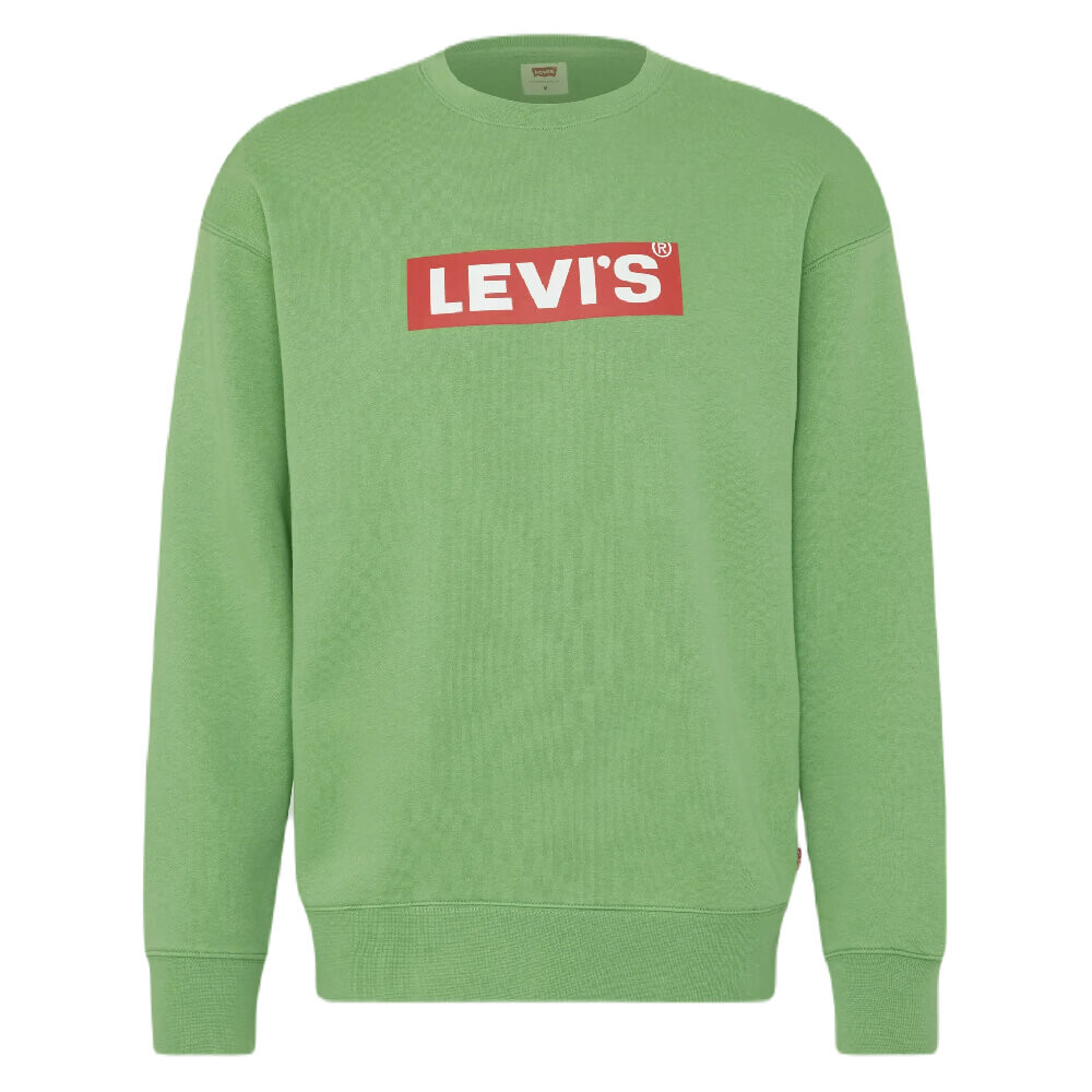 

Толстовка Levi's Graphic Crew Unisex, зеленый/красный