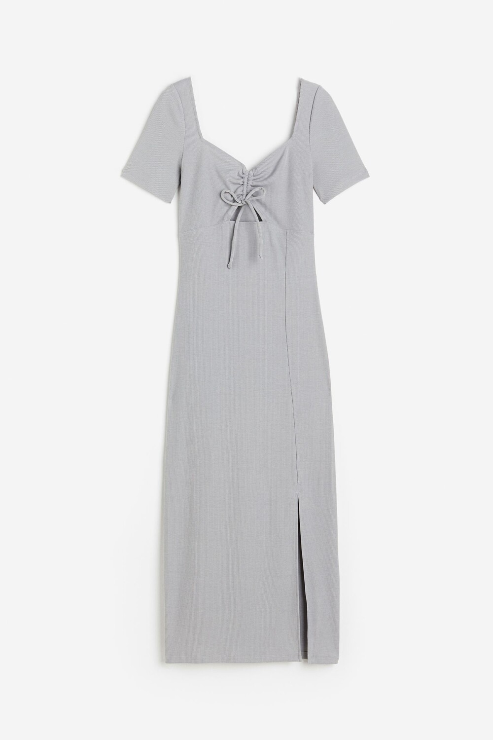 

Платье H&M Cut-out Bodycon, светло-серый