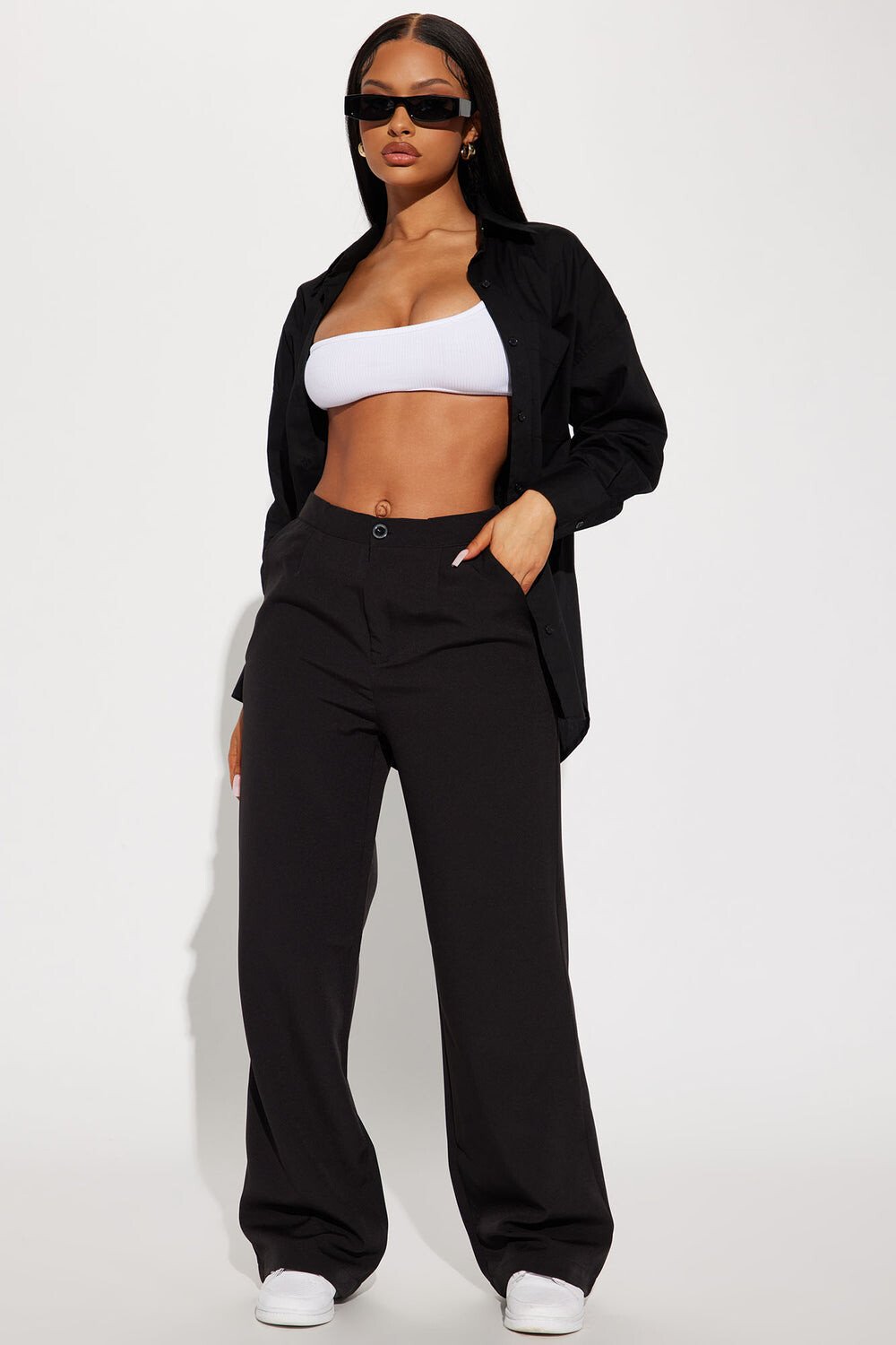

Брюки Fashion Nova BP05672, черный