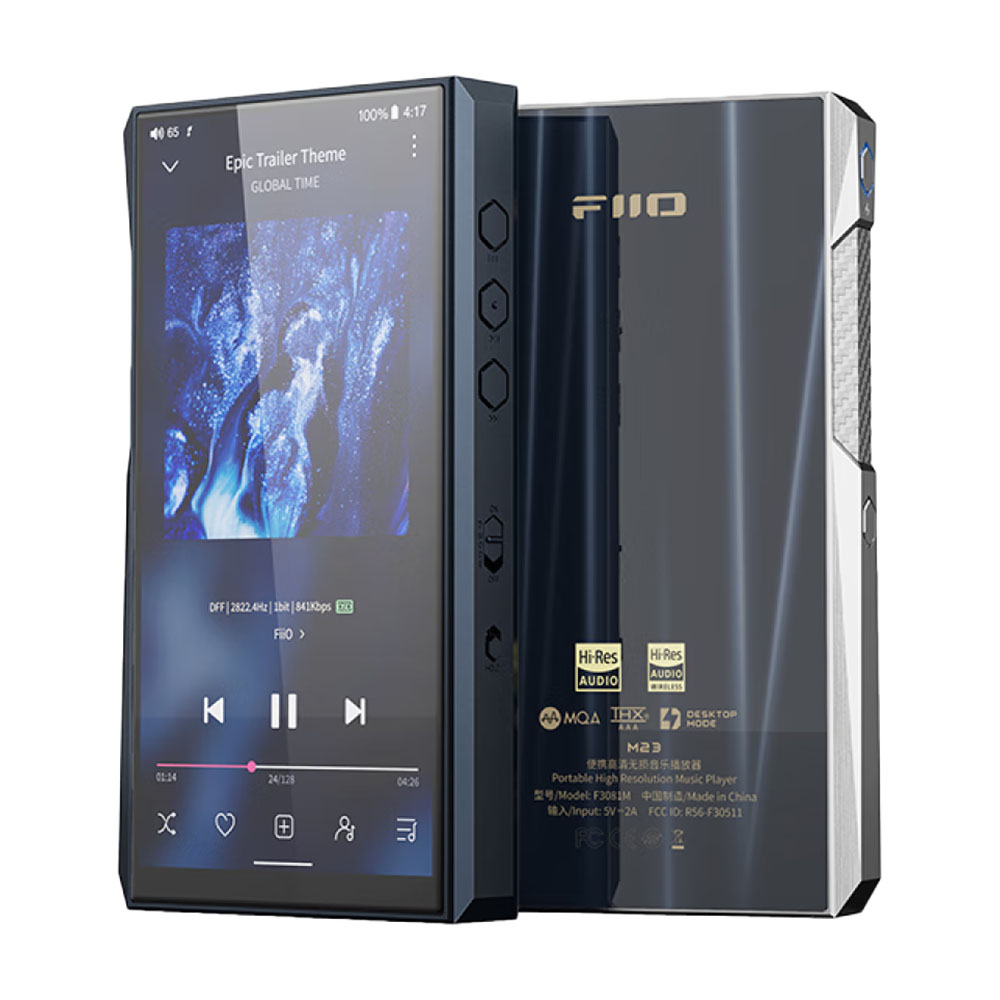 Цифровой плеер FiiO M23, нержавеющая сталь – купить с доставкой из-за  рубежа через платформу «CDEK.Shopping»