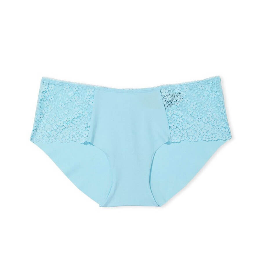 

Трусы Victoria's Secret Sexy Illusions No-Show Lace Hiphugger, голубой