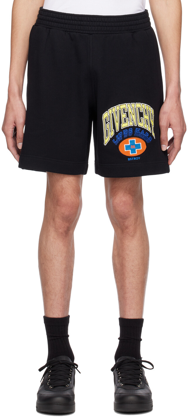

Черные шорты BSTROY Edition Givenchy