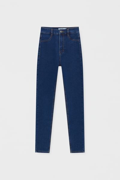 

Джеггинсы с высокой посадкой PULL&BEAR
