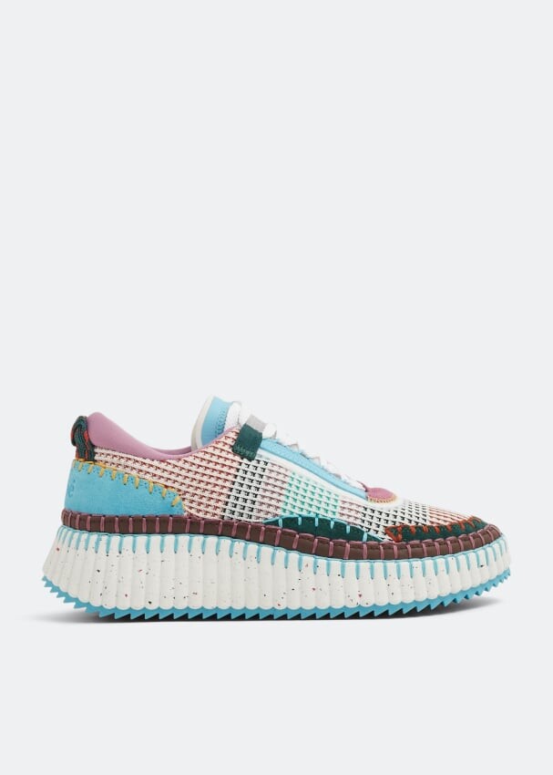

Кроссовки CHLOÉ Nama sneakers, разноцветный