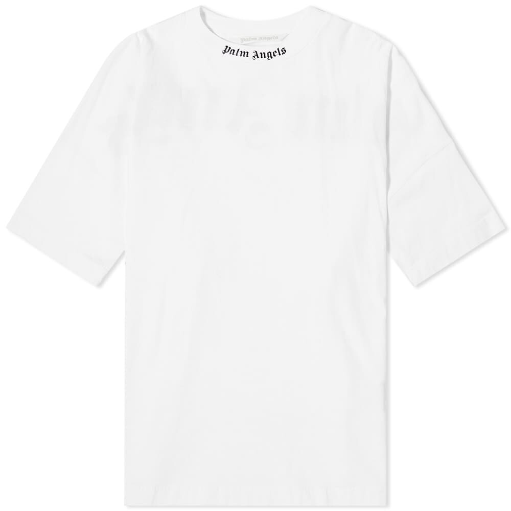 

Футболка Palm Angels Classic Logo Oversized Tee, Белый