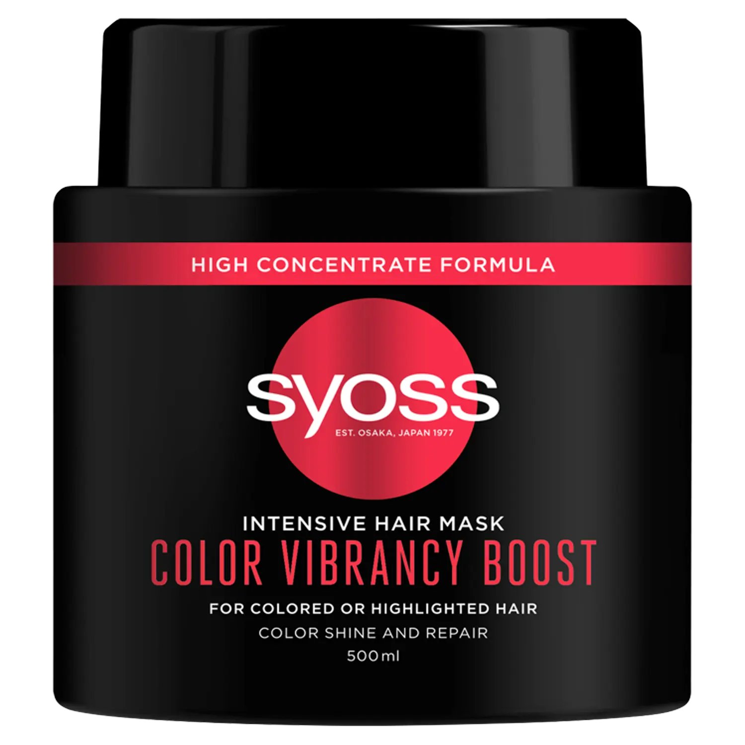 

Syoss Color Vibrancy Boost интенсивно регенерирующая маска для волос, 500 мл