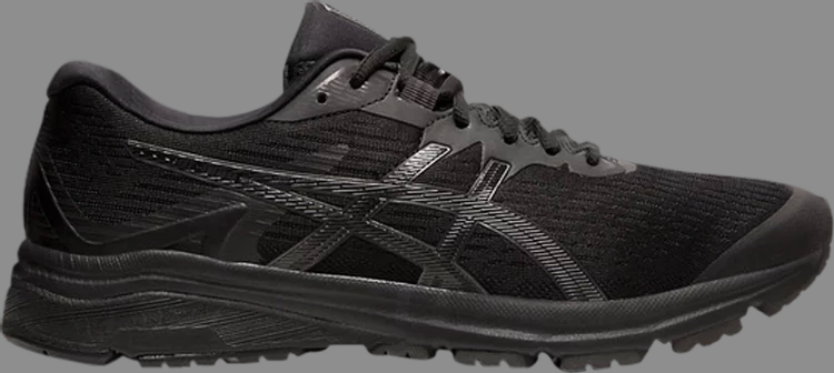 Кроссовки gt 1000 8 4e wide 'black' Asics, черный - фото