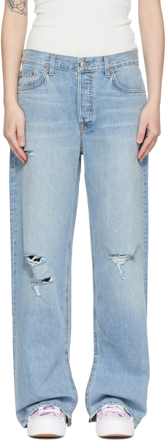 

Blue Liya Jeans Grlfrnd