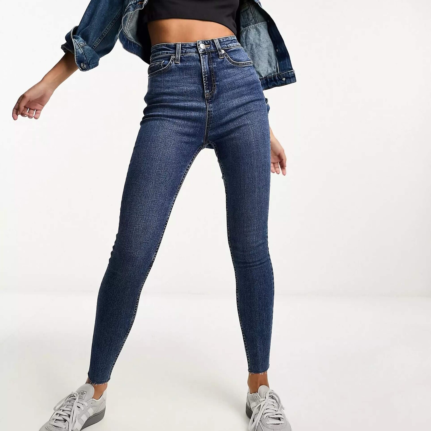 

Джинсы Miss Selfridge Skinny, темно-синий