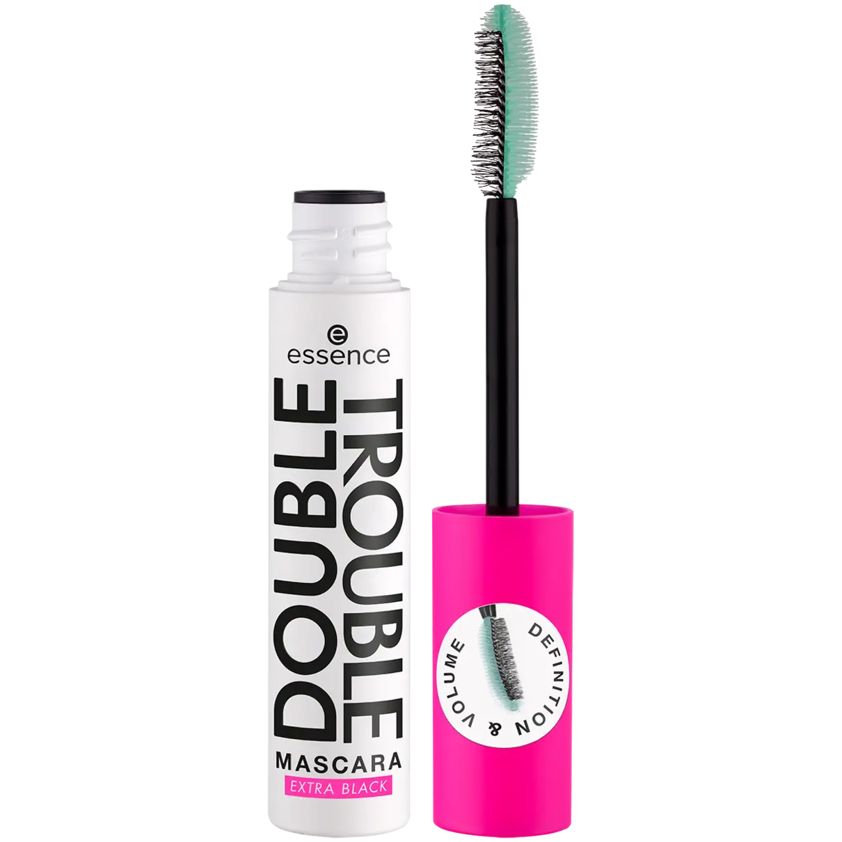 

Essence Double Extra Black тушь для ресниц, 12 мл