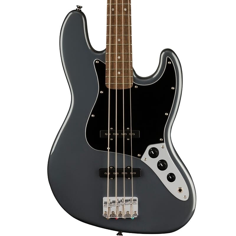 

Squier Affinity Jazz Bass - Laurel, Charcoal Frost Metallic Affinity Jazz Charcoal Frost Metallic