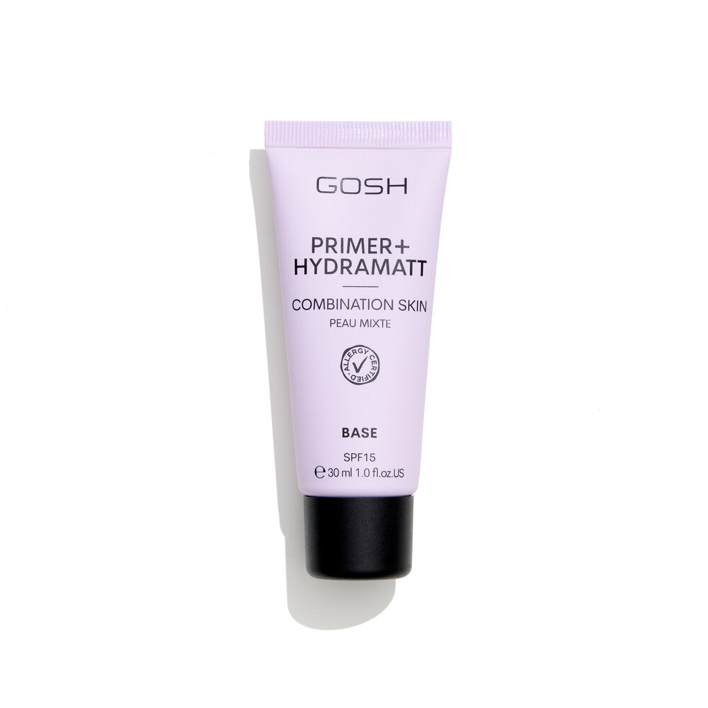 цена Gosh Primer+ 007 Hydramatt увлажняющая основа под макияж для комбинированной и жирной кожи SPF15 30мл