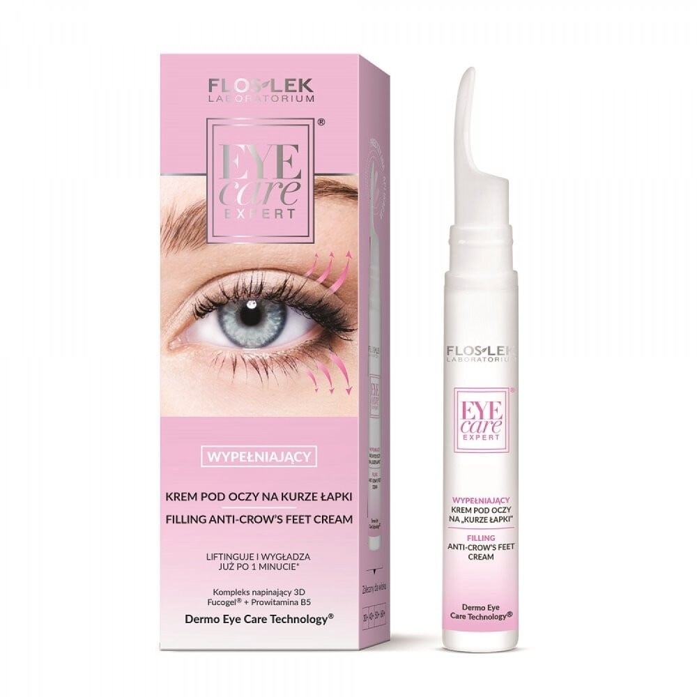 

Floslek Eye Care Expert заполняющий крем от гусиных лапок 15мл