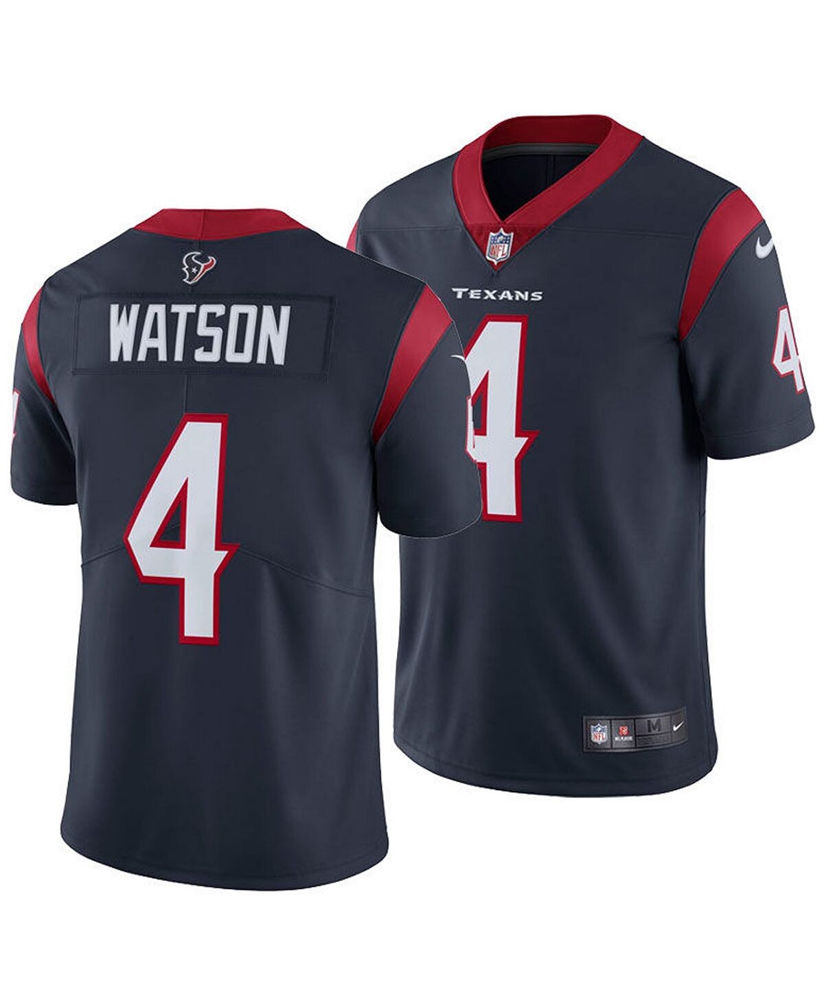 

Мужская футболка deshaun watson houston texans vapor untouchable limited limited Nike, синий