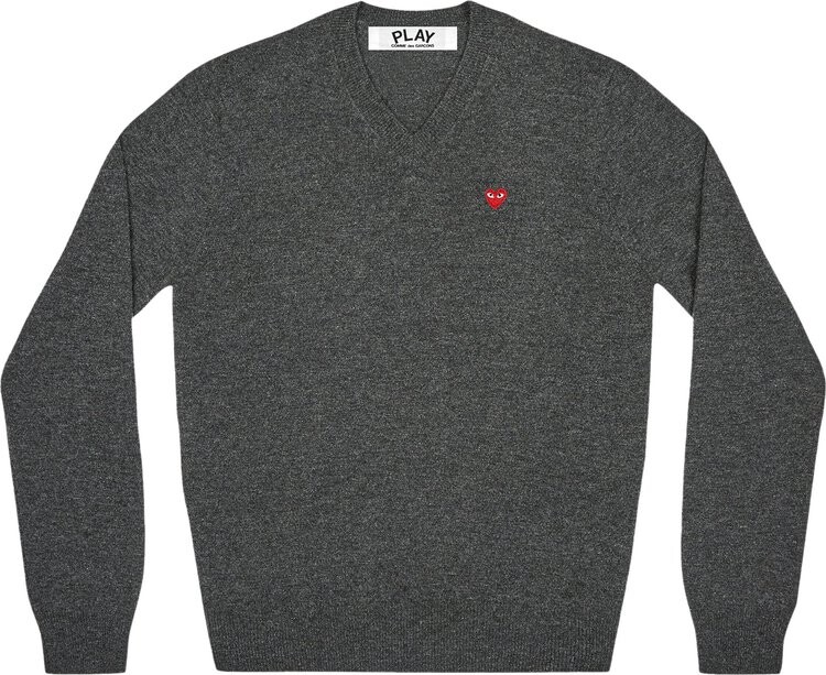 

Пуловер Comme des Garçons PLAY Pullover Knit 'Charcoal', серый