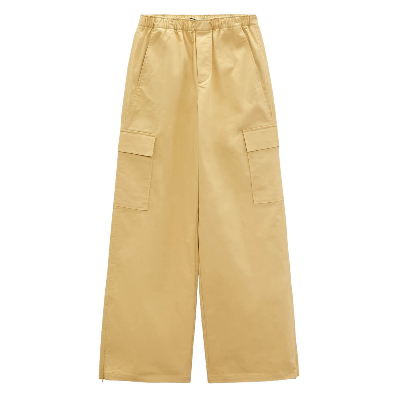 

Брюки Zara Full Length, соломенный