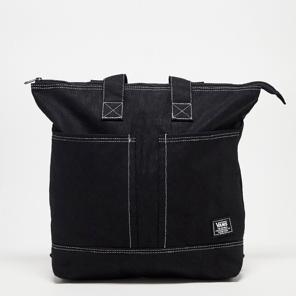 Сумка-рюкзак Vans Daily, черный повседневный сетчатый рюкзак на шнурке черный