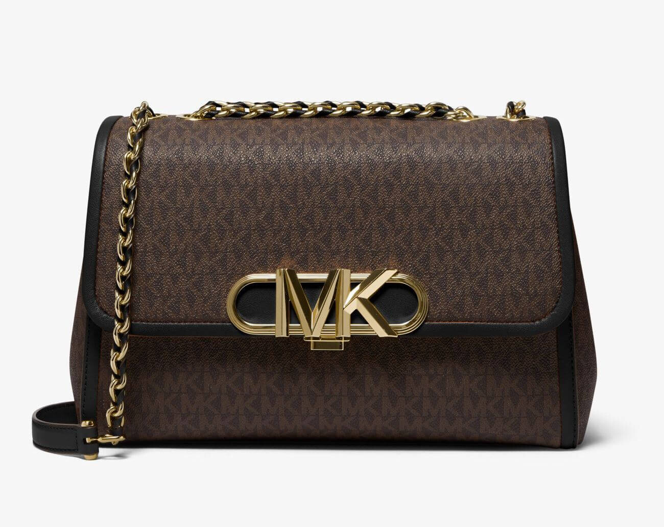 

Сумка Michael Michael Kors Parker Extra-Large Logo, коричневый/черный
