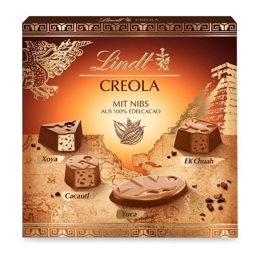 

Конфеты Lindt Pralinés Creola, ассорти, 165г