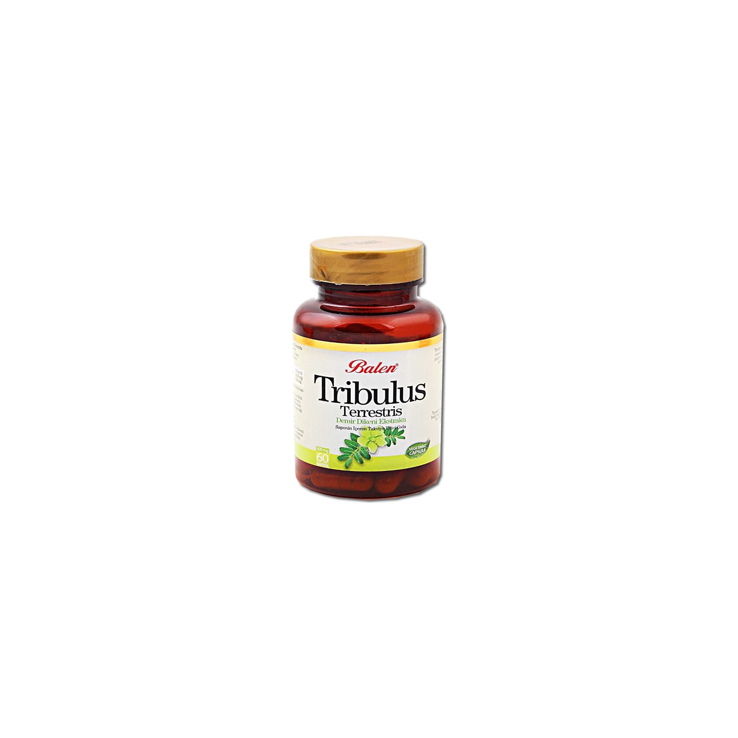 Пищевая добавка Balen Tribulus Terrestris 500 мг, 3 упаковки по 60 капсул hot selling natural tribulus terrestris extract powder 10 1