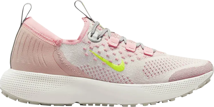 

Кроссовки Nike Wmns React Escape Run Flyknit 'Pink Oxford Volt', розовый