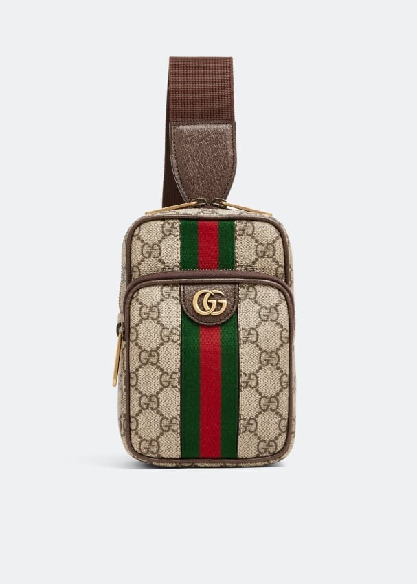 

Сумка GUCCI Ophidia messenger bag, коричневый