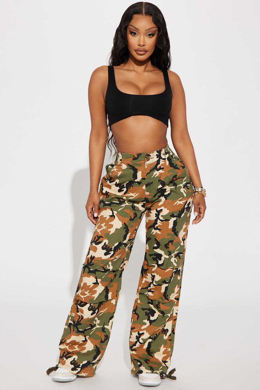 

Брюки карго Fashion Nova RJJ9159CM, загар