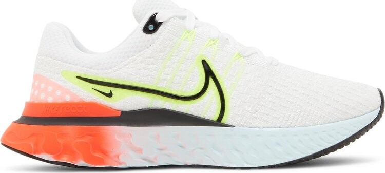 

Кроссовки Nike Wmns React Infinity Run Flyknit 3, белый (Размер 40 RU)
