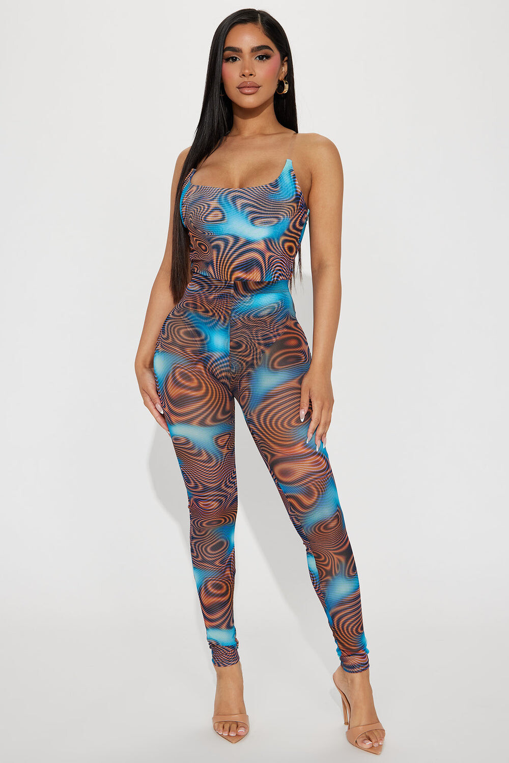 

Леггинсы Fashion Nova TP4401, коричневый
