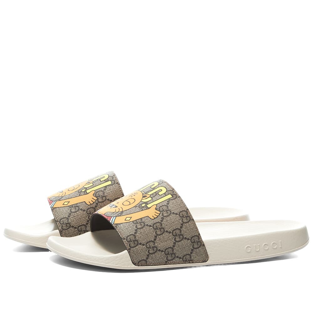 

Шлепанцы Gucci Pablo Delcielo GG Supreme Slide