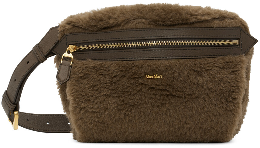 

Коричневая поясная сумка Teddy Max Mara, Коричневый
