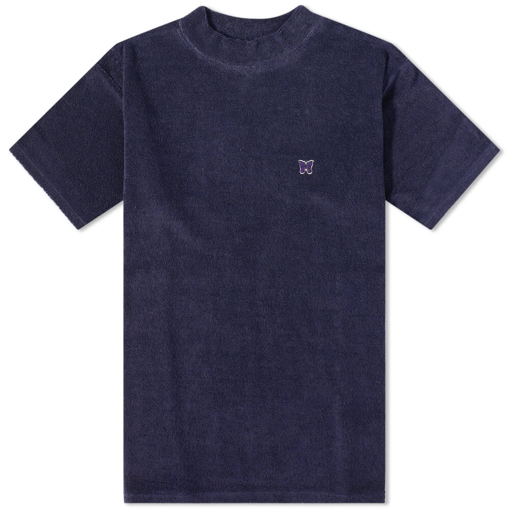 

Футболка Needles Pile Jersey Mock Neck Tee, Черный