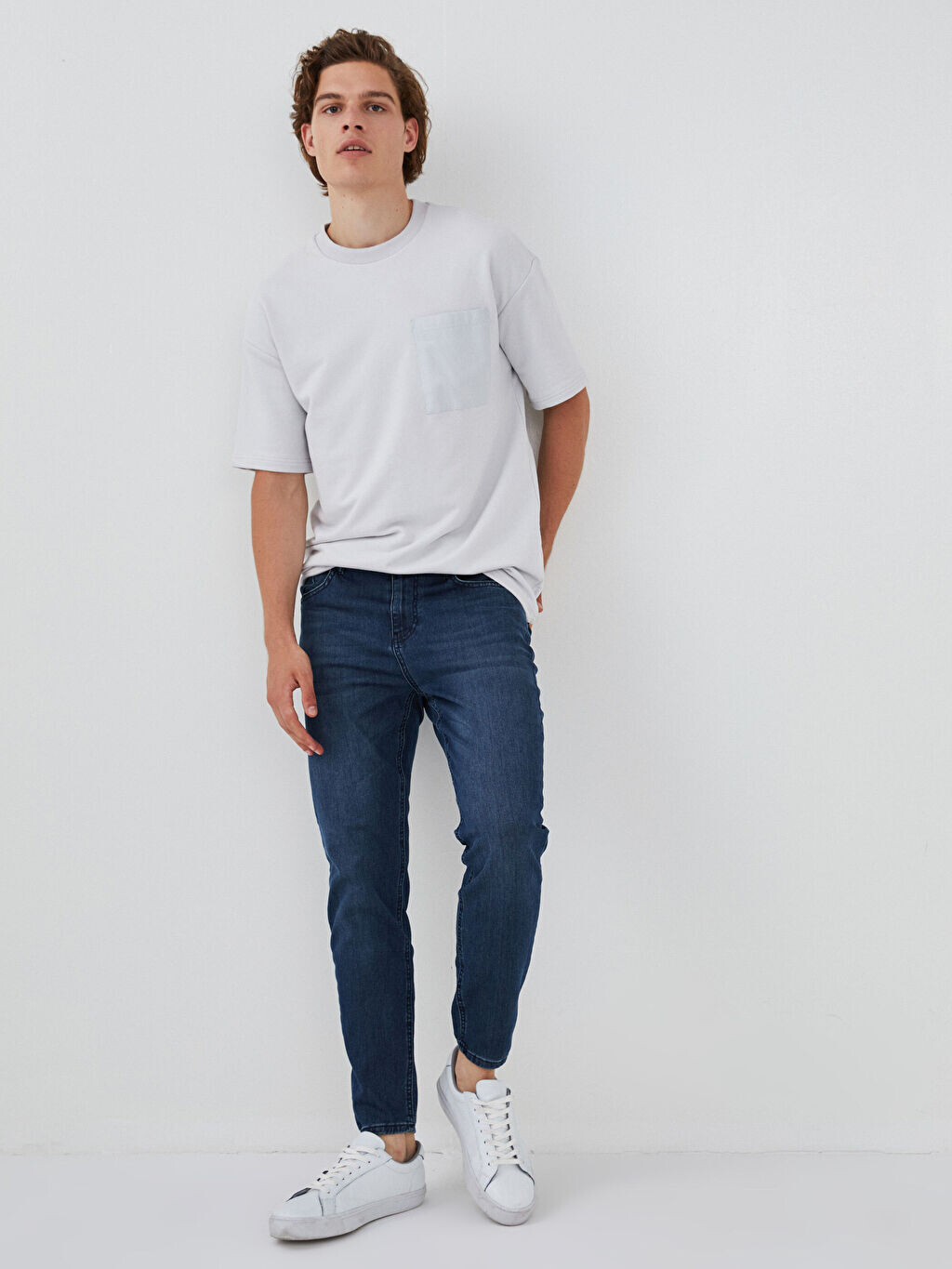 

Джинсовые мужские брюки 730 Carrot LCW Casual