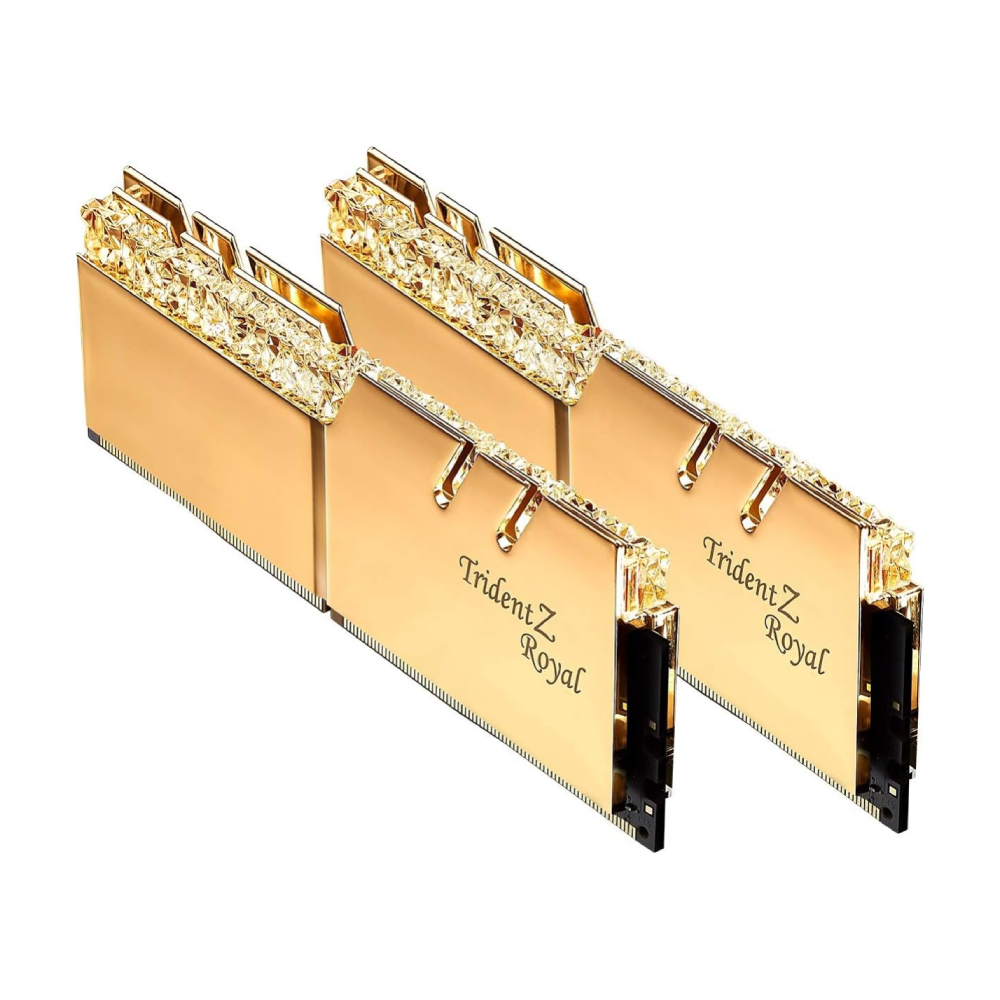 Оперативная память G.SKILL Trident Z Royal, 64 Гб DDR4 (2x32 Гб), 3200 МГц, F4-3200C16D-64GTRG чехол mypads лиса z для oukitel wp16 задняя панель накладка бампер