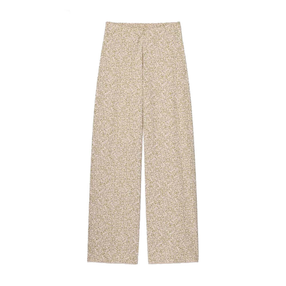 

Брюки Uniqlo x Princesse Tam Tam Printed Long, бежевый/синий