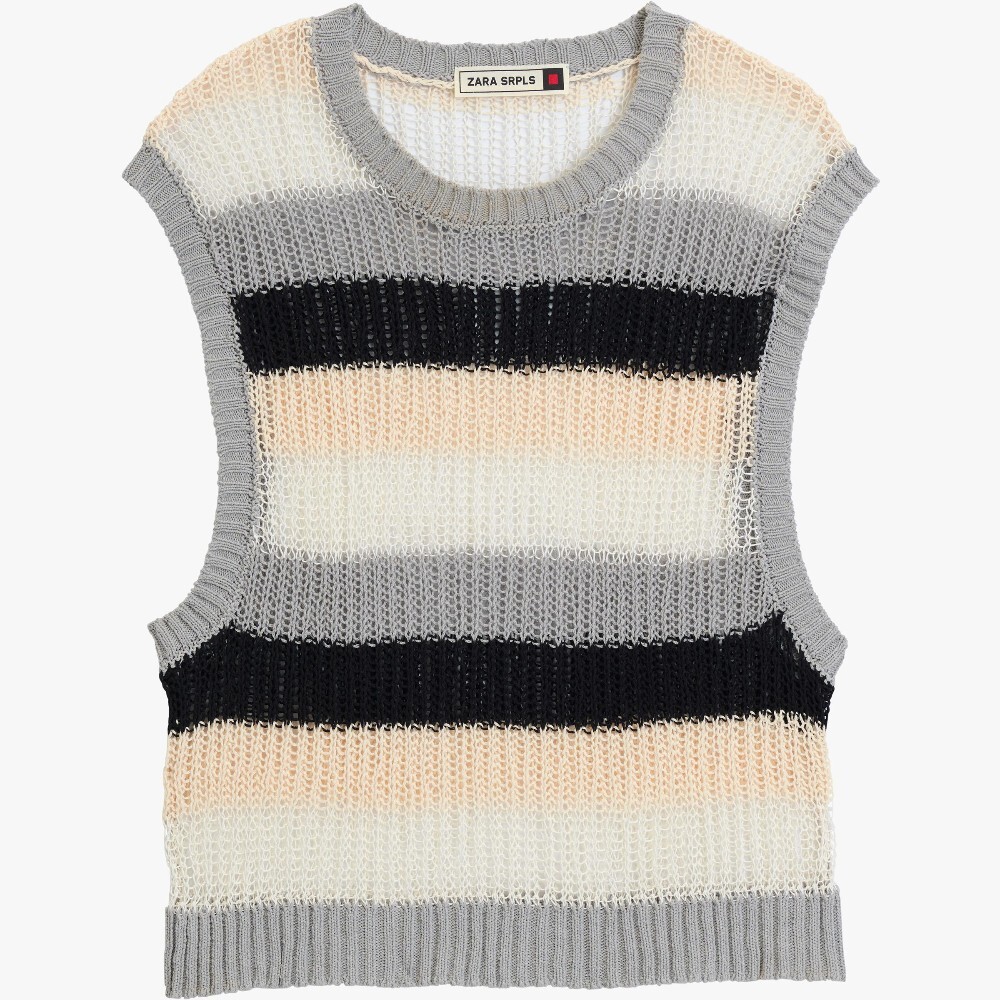 

Жилет Zara Kntd 12, мультиколор