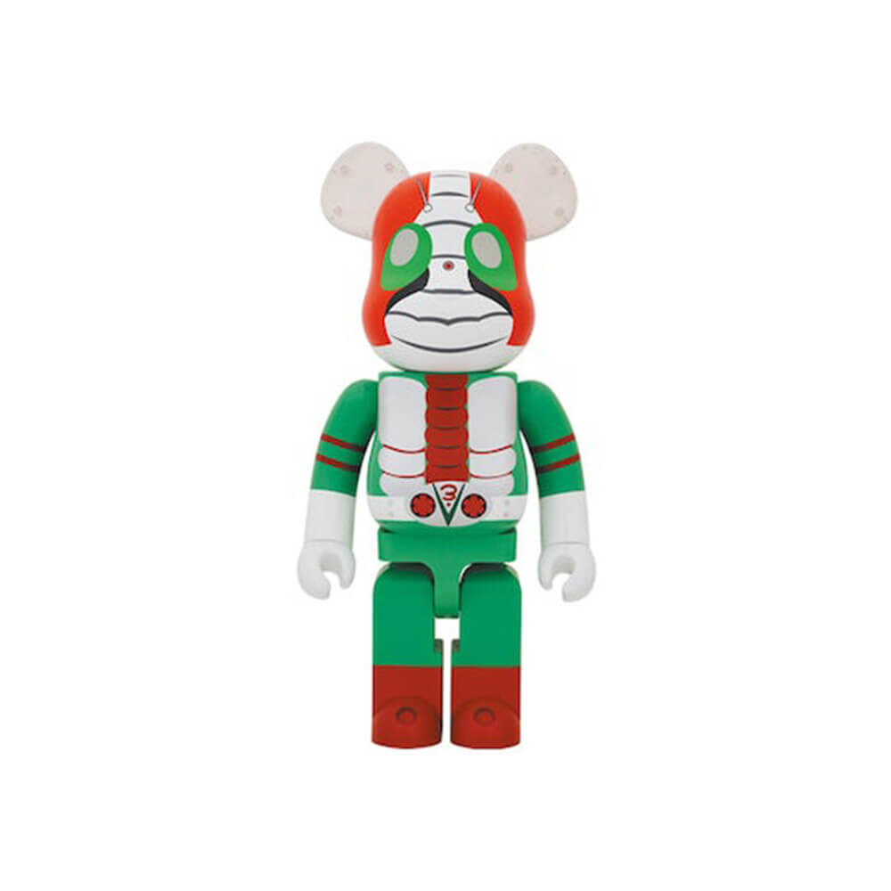 Фигурка Bearbrick Kamen Rider V3 1000%, зеленый