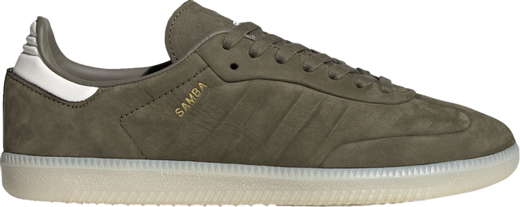 Кроссовки Adidas Samba 'Olive Strata', зеленый - фото