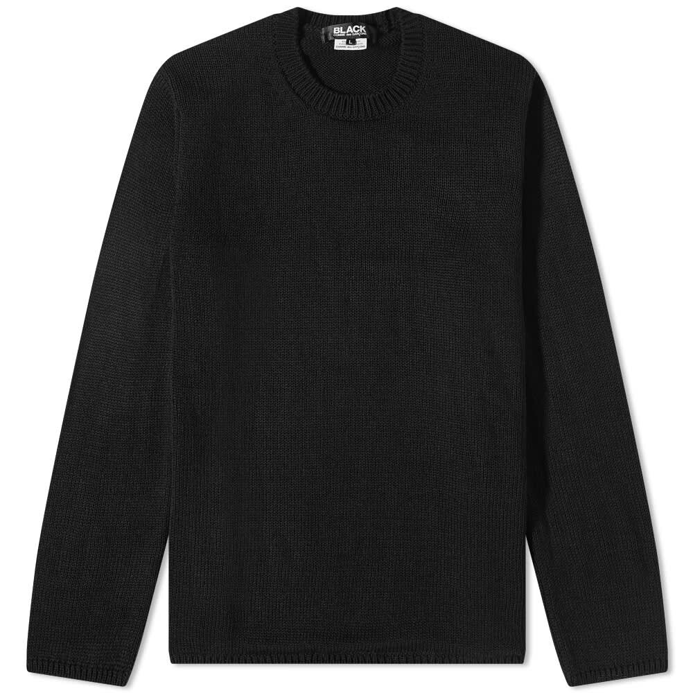 

Джемпер Comme des Garçons Black Panelled Reversible Crew Knit, Черный