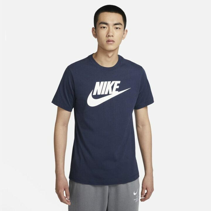 

Футболка Nike Sportswear, темно-синий/белый