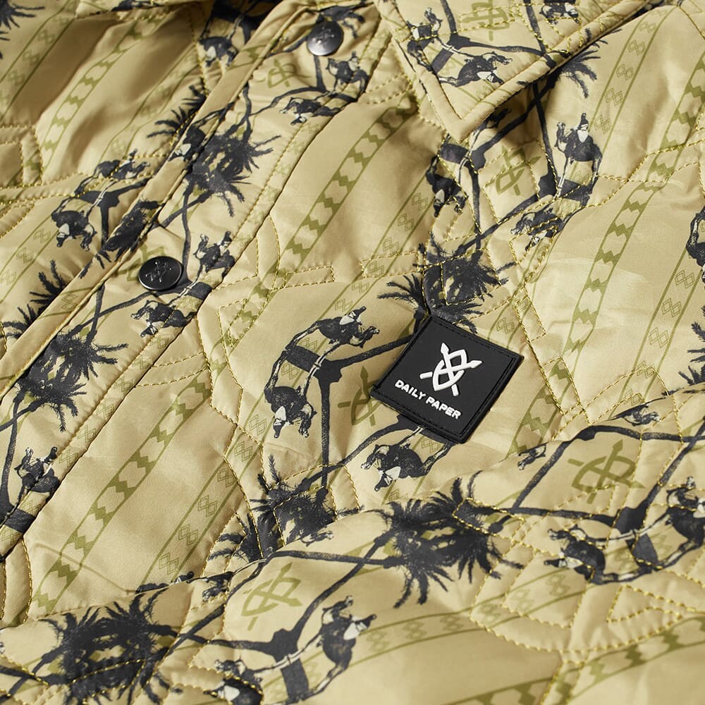 

Рубашка Daily Paper Partabi Quilted Over Shirt